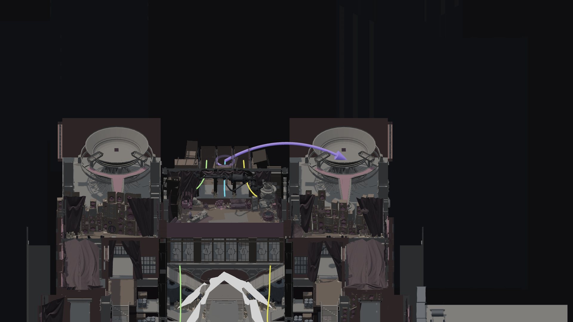 5 × Zipline changed, before (update 6694)