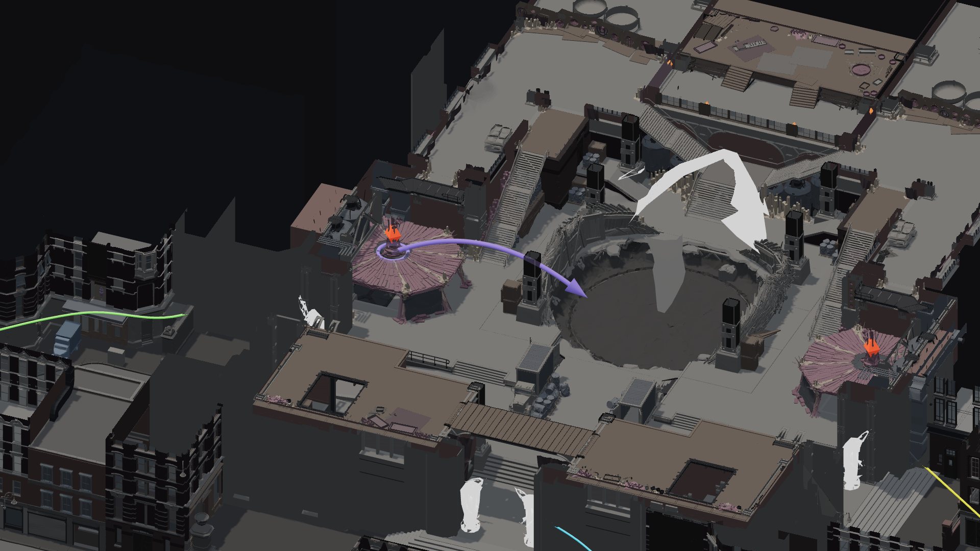 4 × Destroyable building changed, before (update 6694)