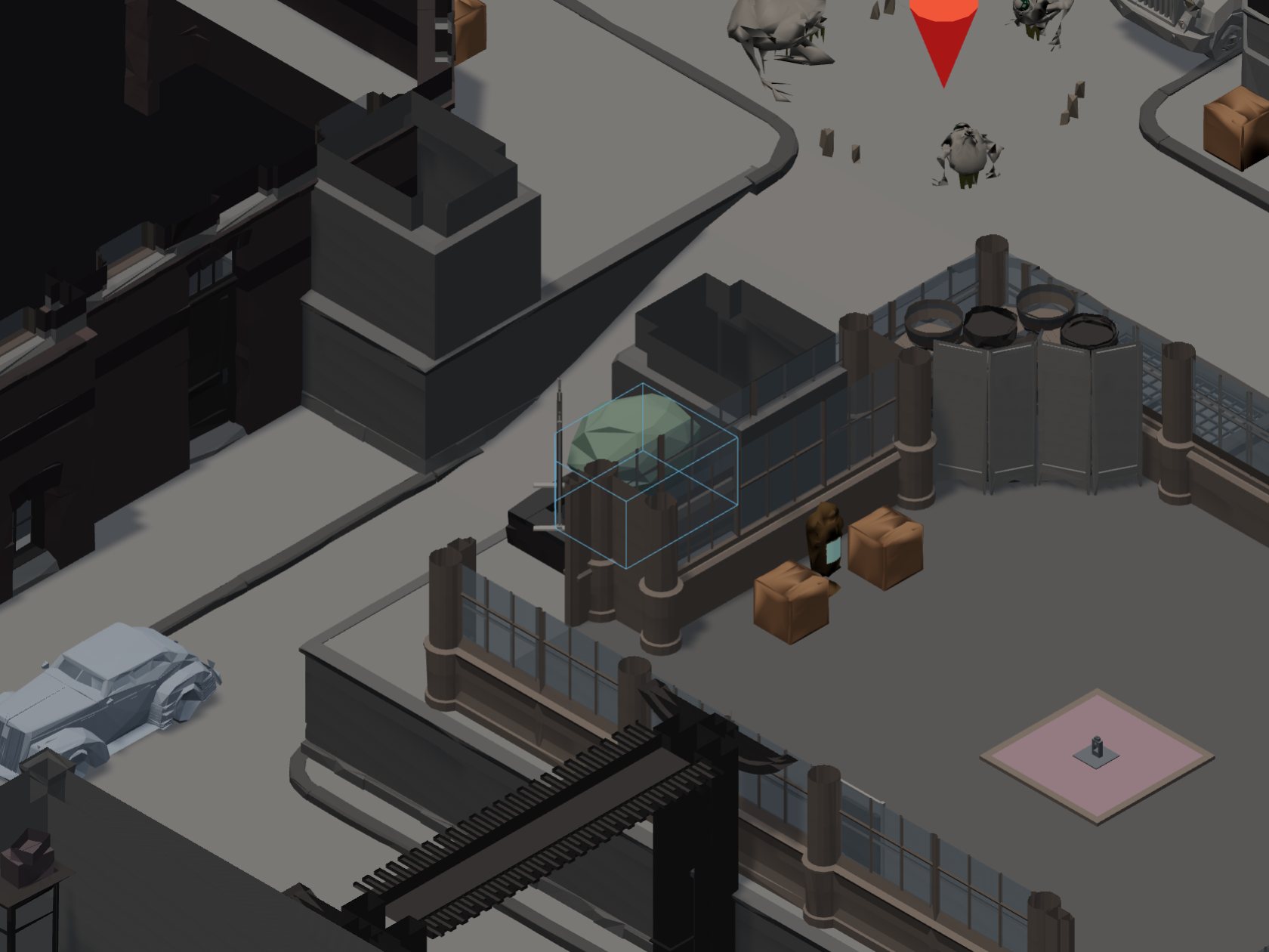 Invisible collision changed, after update 6801