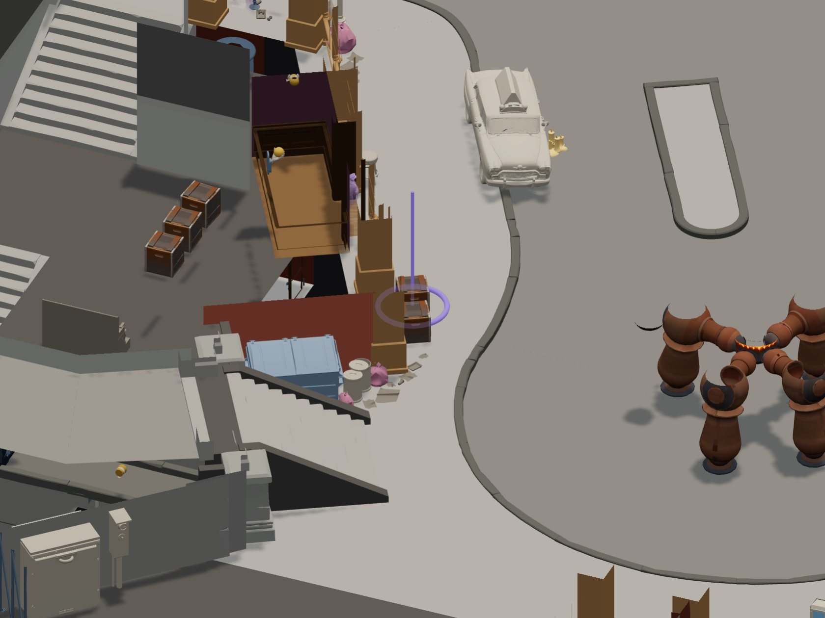 21 × Breakable crate moved, before (update 6812)